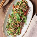Spicy Sesame Noodles and Vegetables