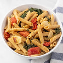 Spinach, Garlic and Tomato Pasta