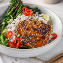 Glazed Tofu Bowl 