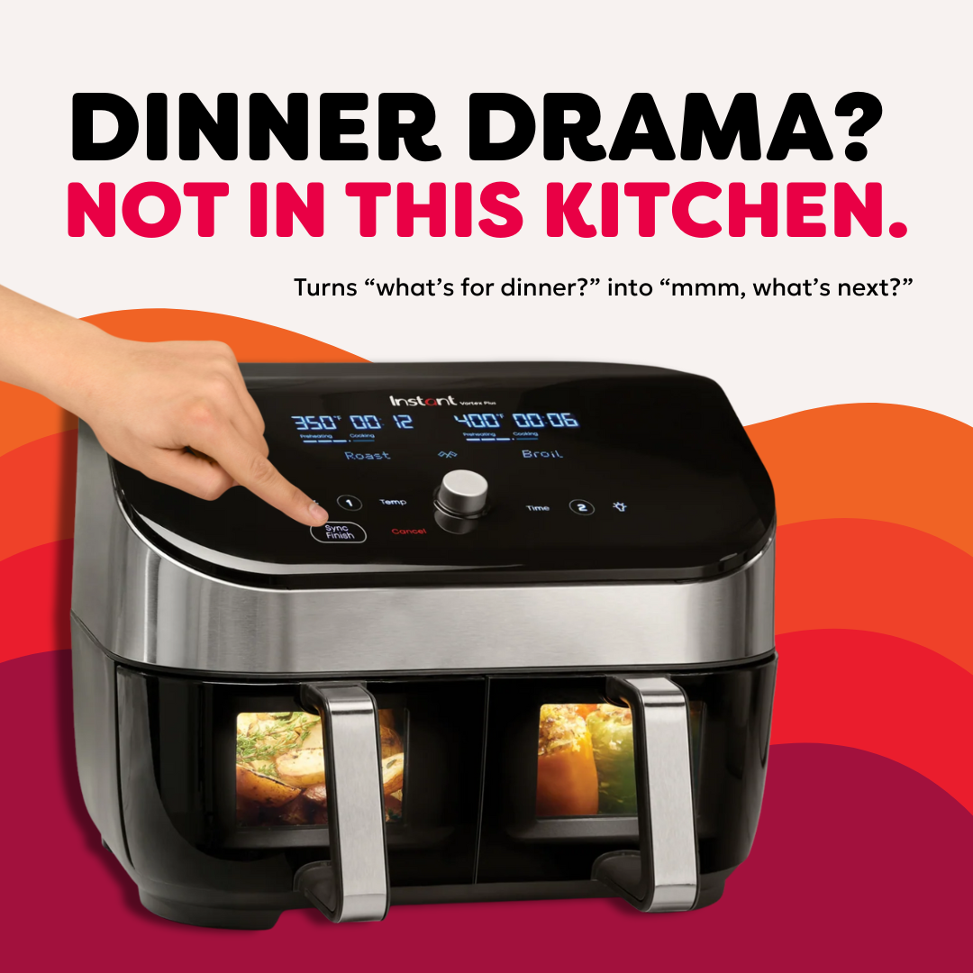 Instant® Vortex Plus Clear Cook Dual Air Fryer 8L – Instant Pot Instant® Vortex Plus Clear Cook Dual Air Fryer 8L – Instant Pot